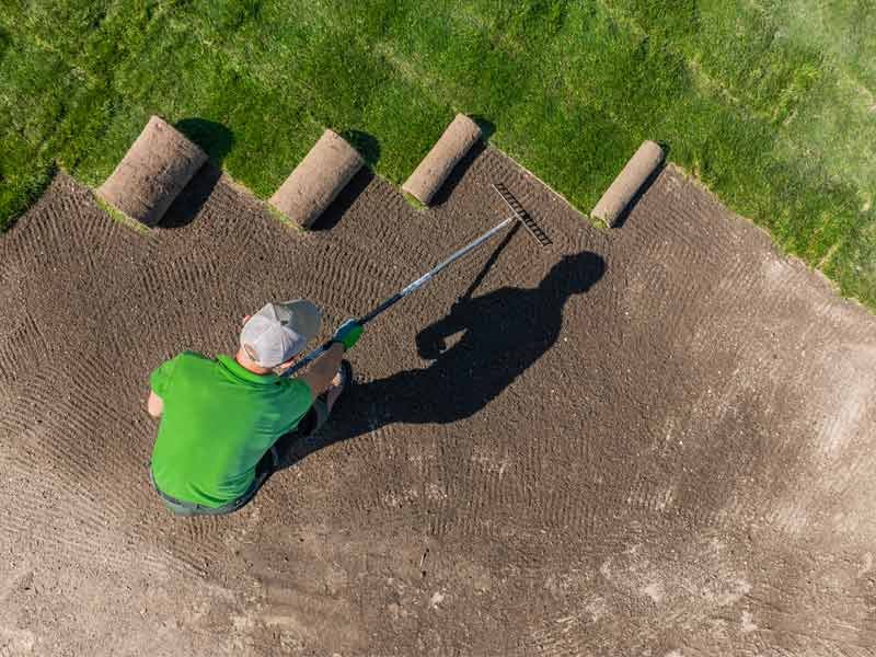 building putting green