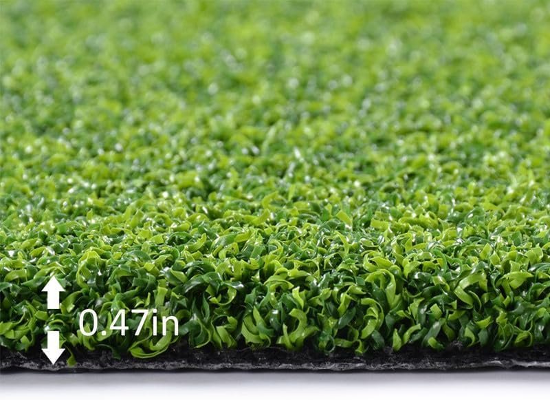 Golf Putting Green Turf (0.47 Custom Size) Multi-use Artificial Grass Carpet Indoor/Outdoor Rug, Golf Hitting Practice Mat in Home,Backyard