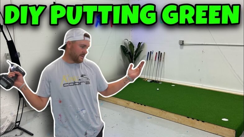 DIY Indoor Putting Green Project with Coach Rusty