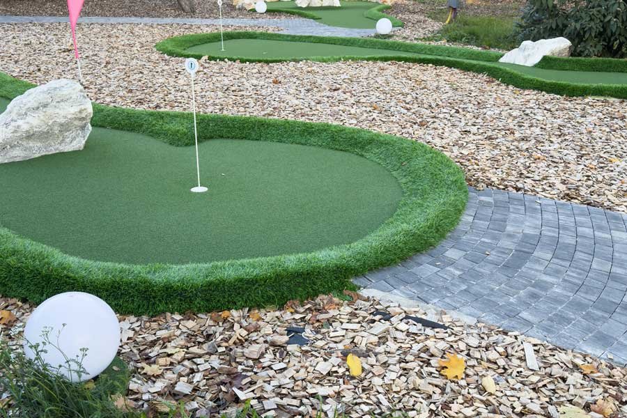 backyard putting green